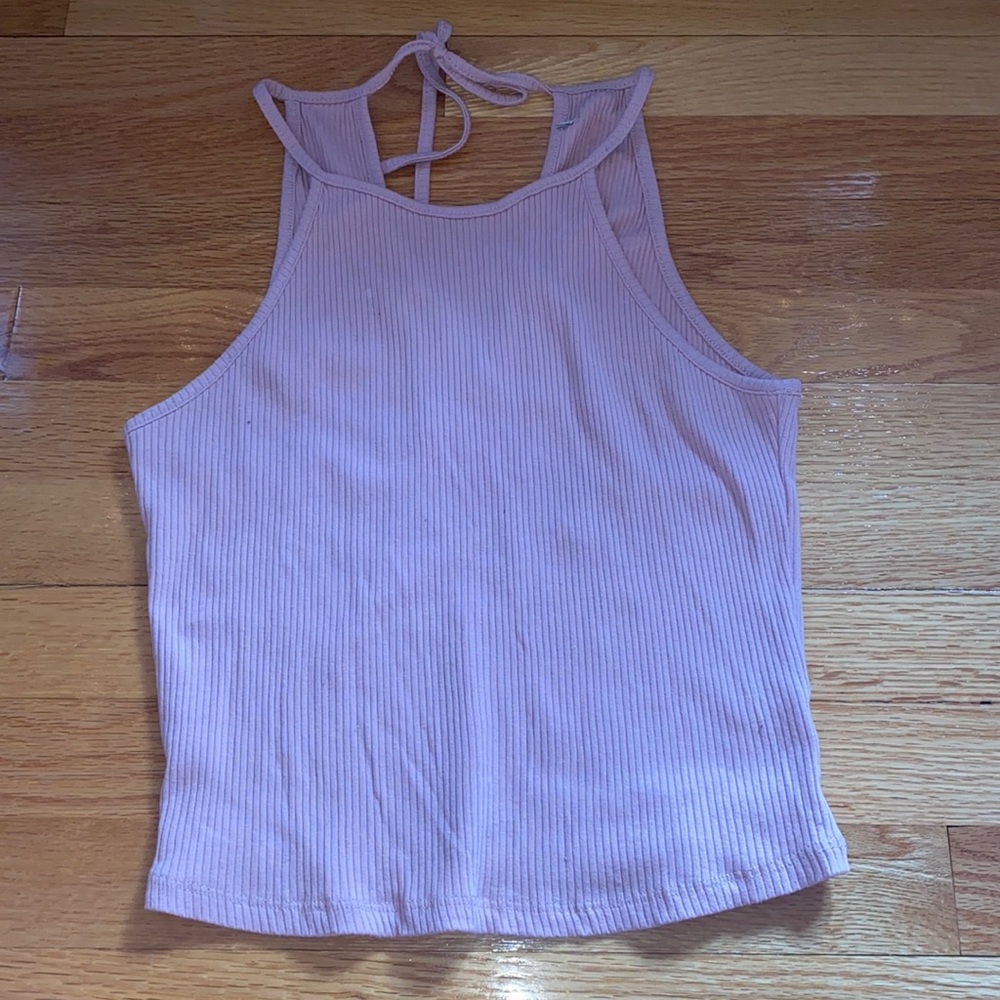 Pink tank top